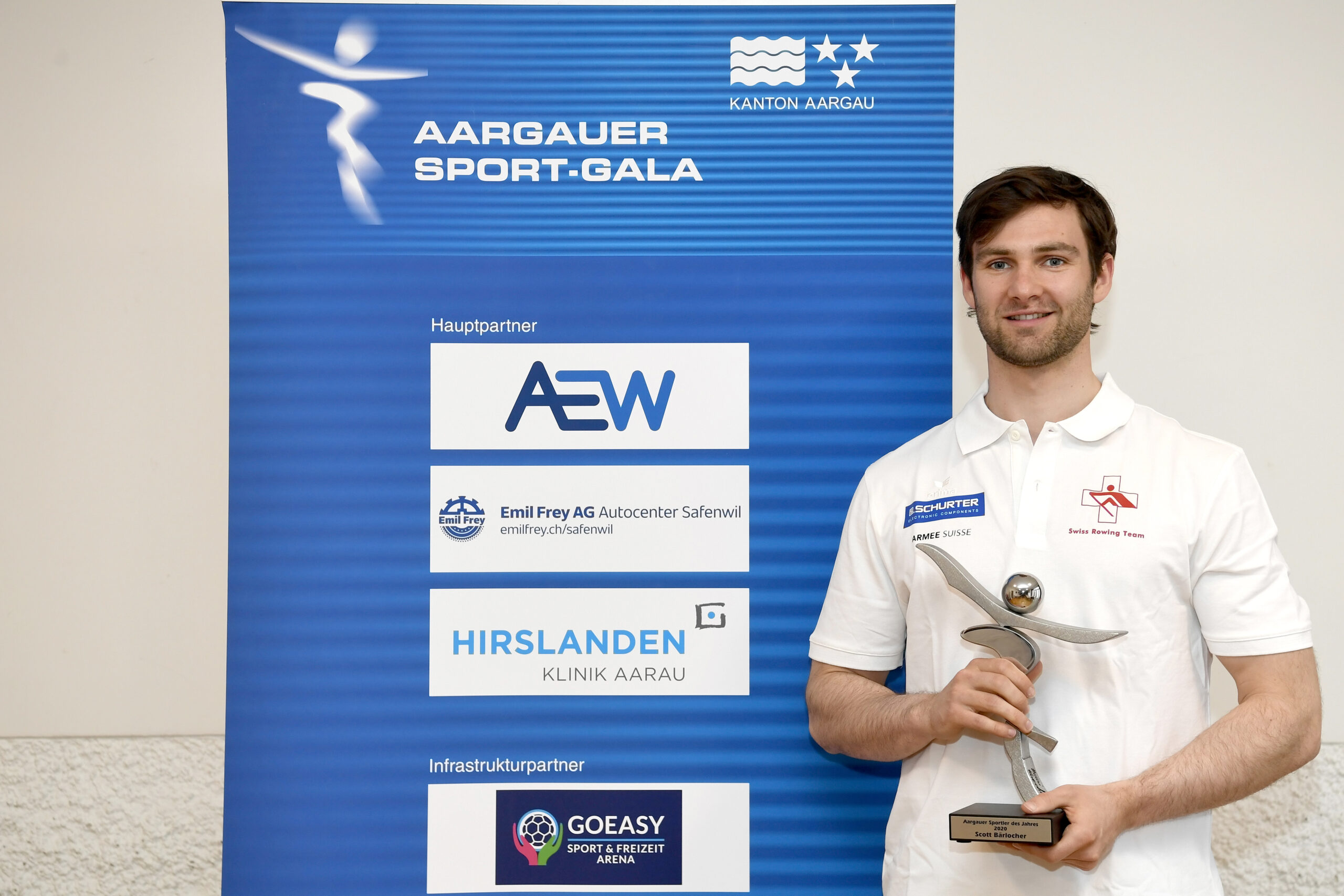 Ruderer Scott Baerlocher ist Aargauer Sportler des Jahres 2020