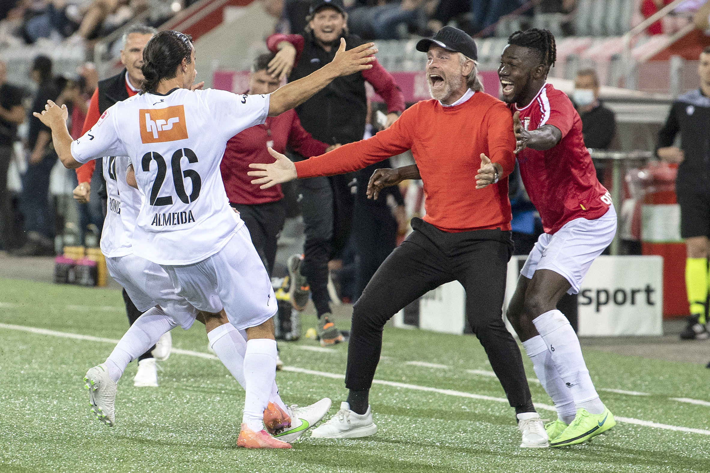 FUSSBALL, CHALLENGE LEAGUE, MEISTERSCHAFT, SAISON 2021/22, FC THUN, FC AARAU, FCA,