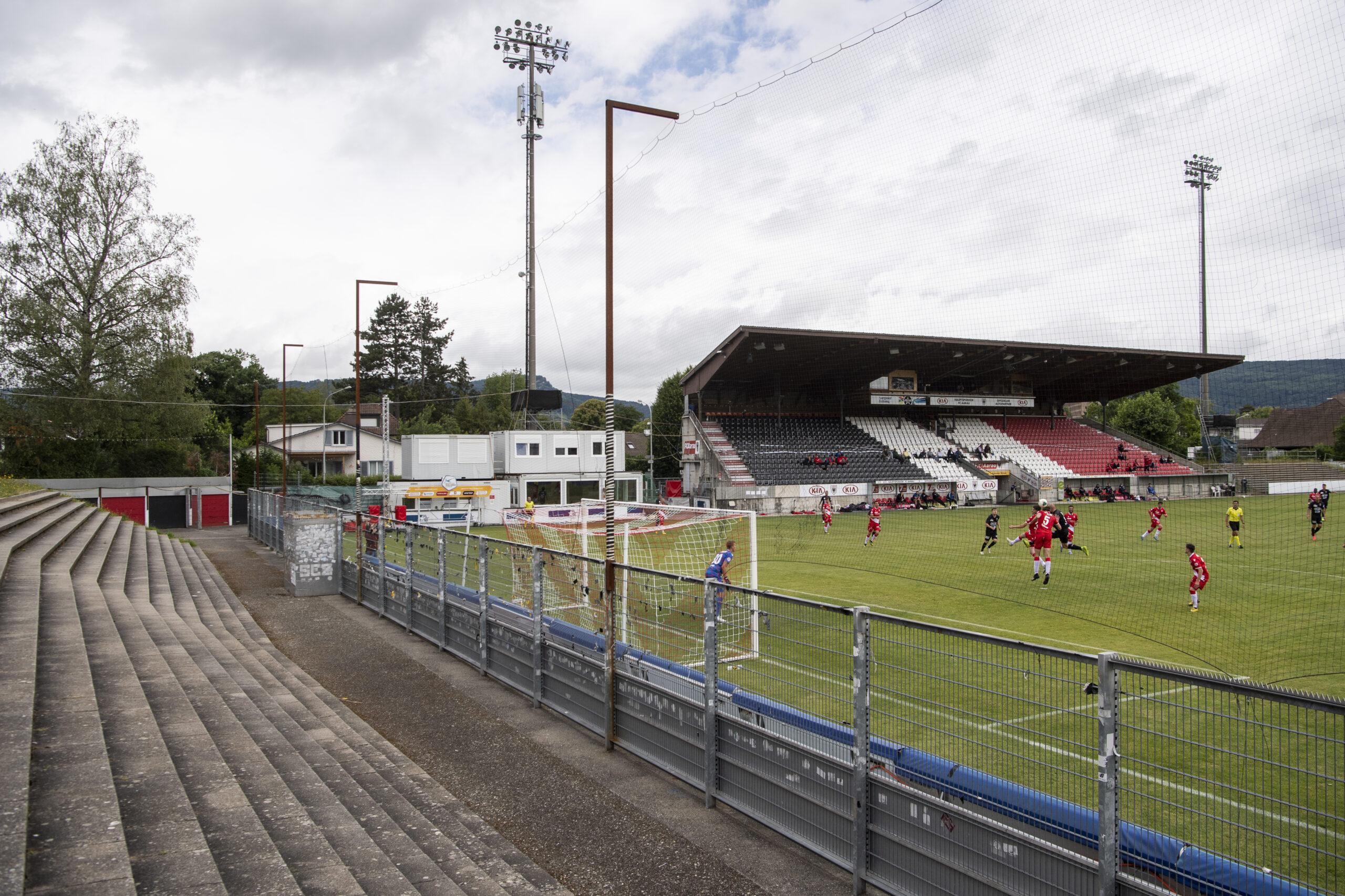 FUSSBALL, TESTSPIEL, FREUNDSCHAFTSSPIEL, SUPER LEAGUE, CHALLENGE LEAGUE, SAISON 2019/20, FC AARAU, FC THUN, CORONAVIRUS, COVID-19, COVID 19, GEISTERSPIEL,