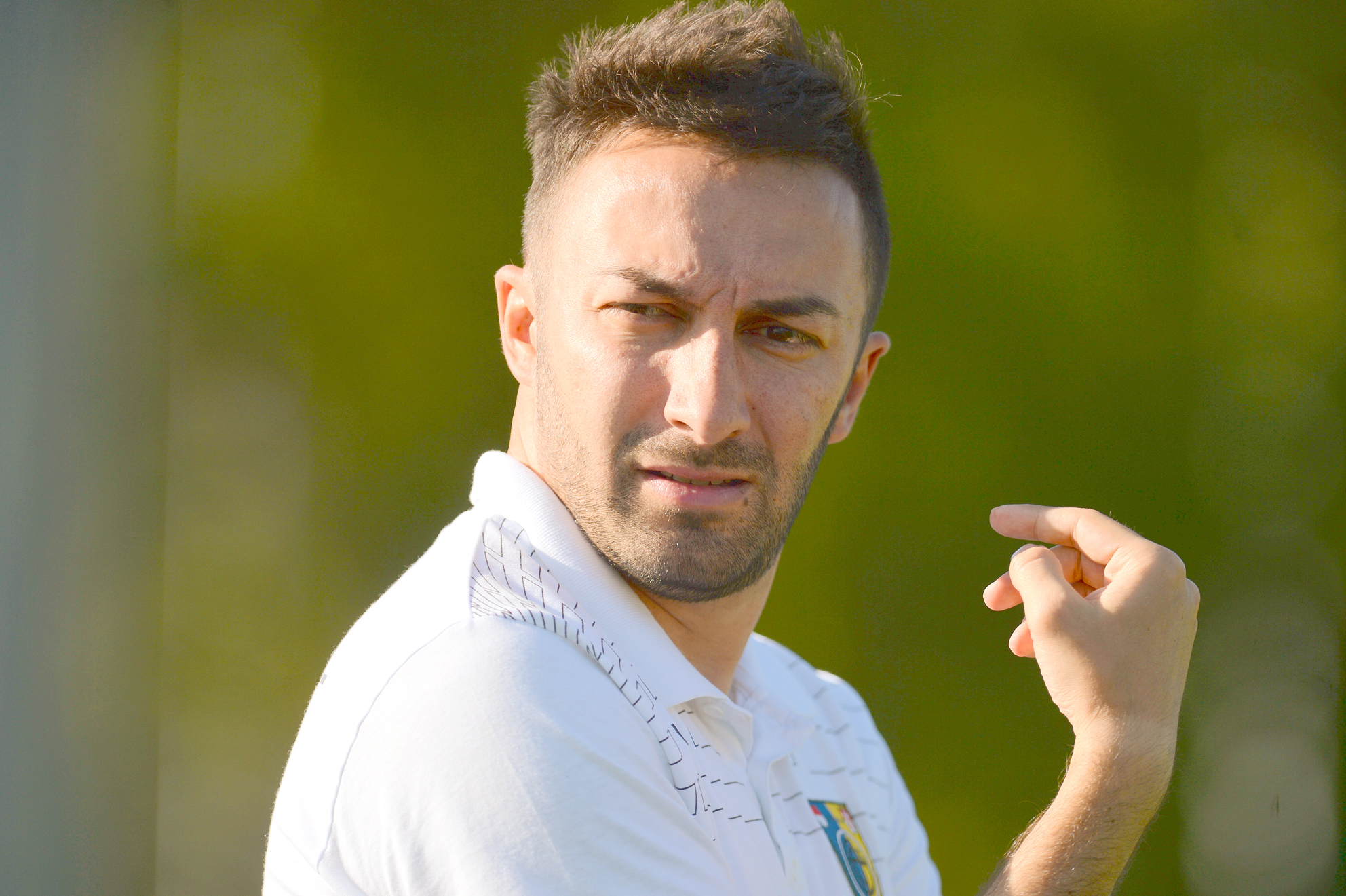 Biberists Trainer Vincenzo Salerno.