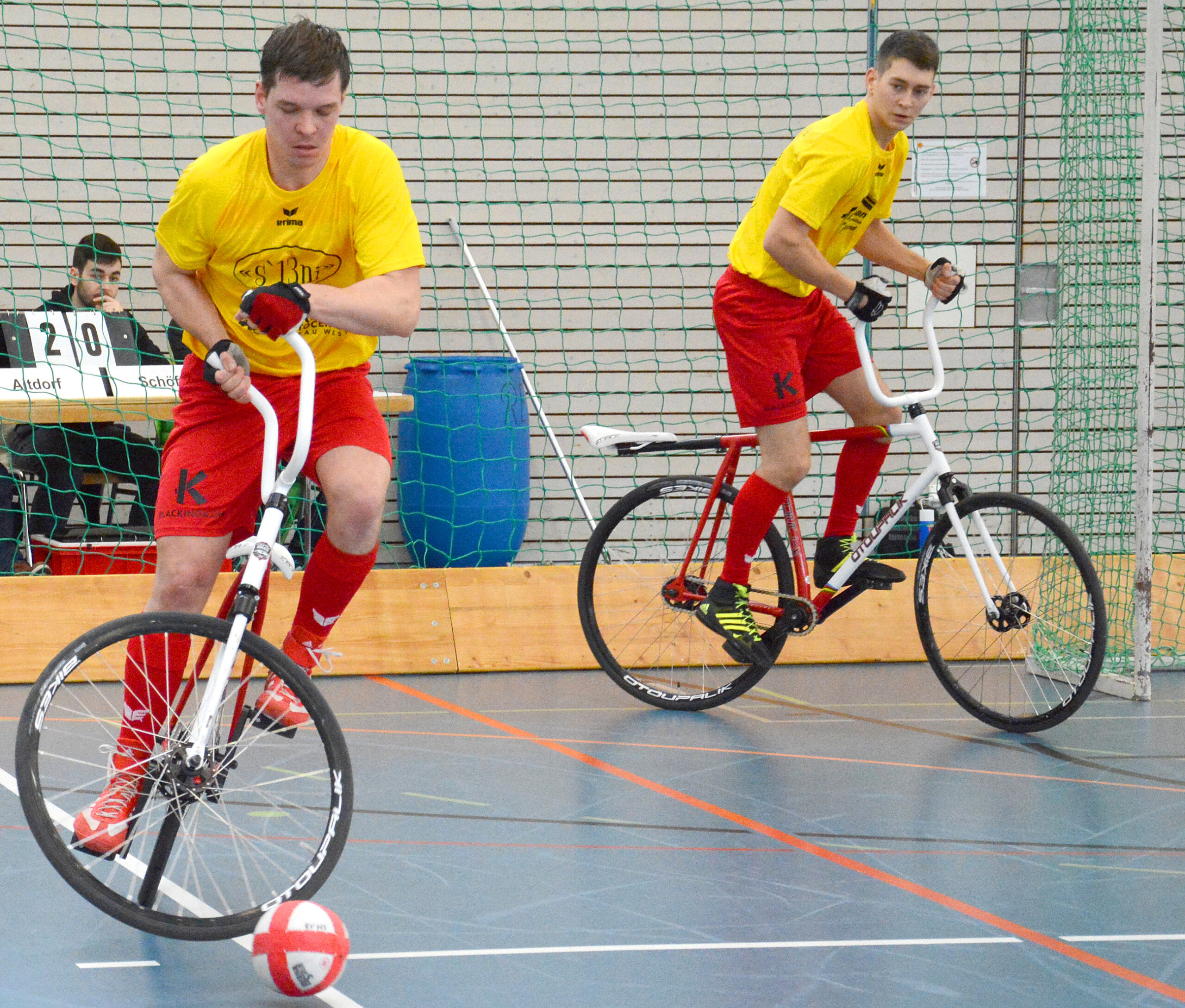 Radball
Nationalliga A
VC Schöftland
Freddy Schenk
Michael Baumann
März 2018