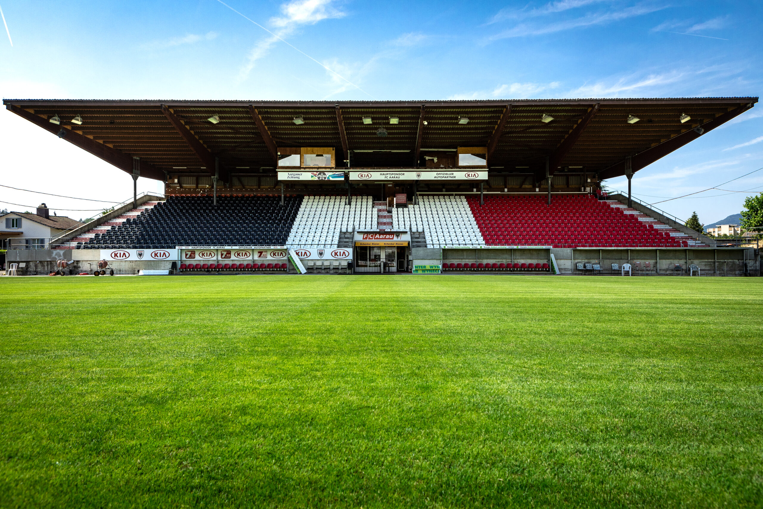 Neue Tribüne, Stadion Brügglifeld, Aarau