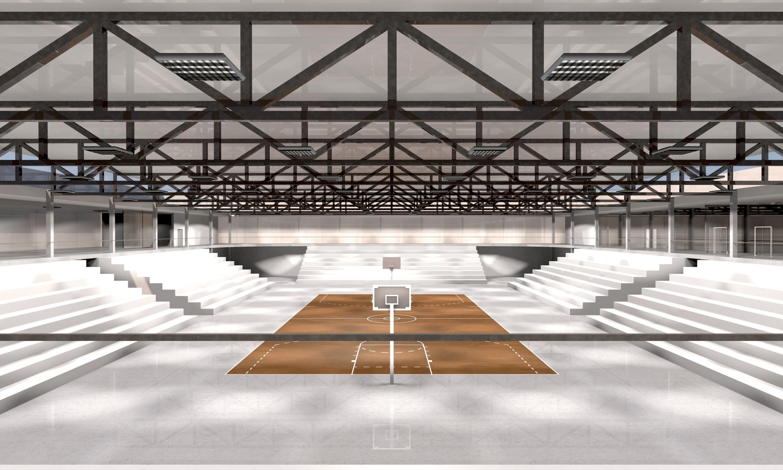 Visualisierung der MittellandArena.