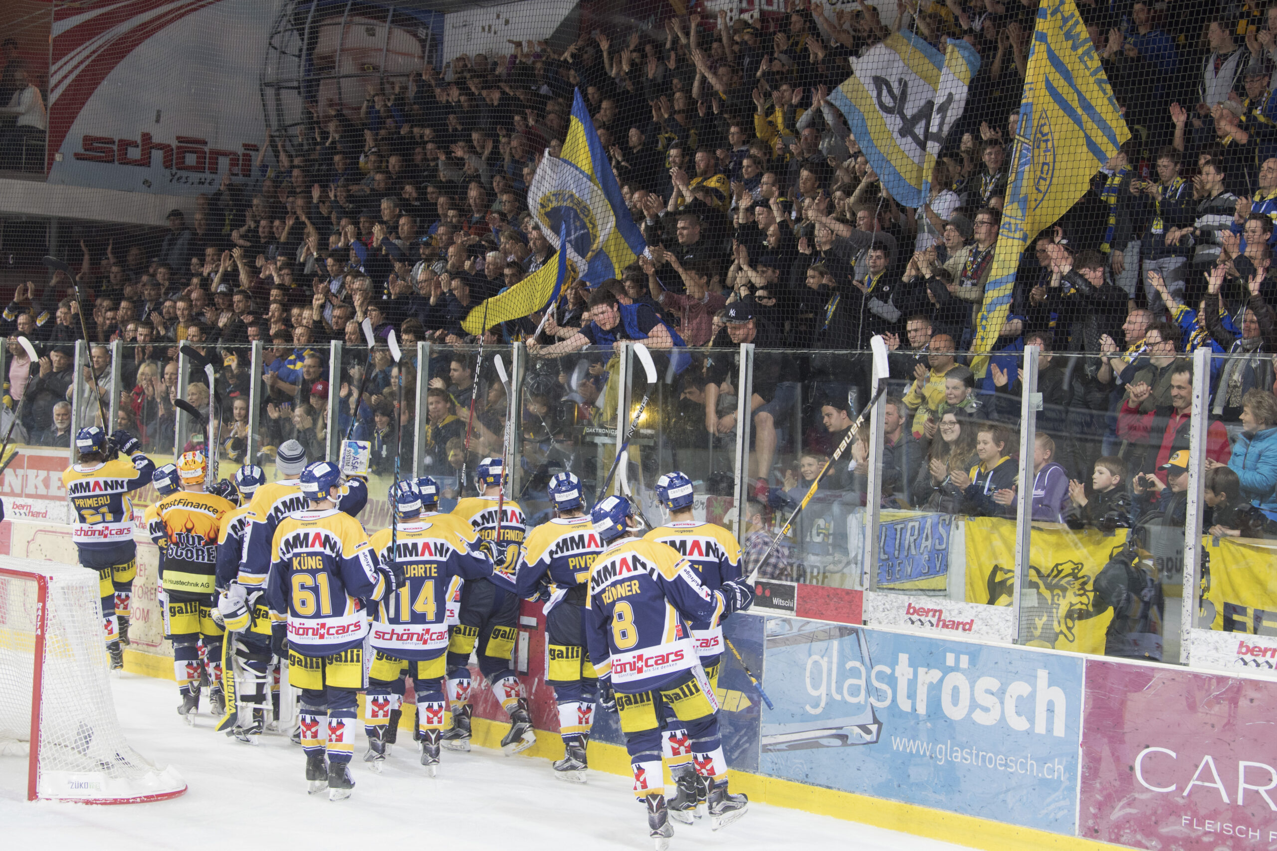 EISHOCKEY, 4. SPIEL, SPIEL 4, LIGAQUALIFIKATION, SAISON 2016/17, HOCKEY SUR GLACE, SC LANGENTHAL, HC AMBRI-PIOTTA