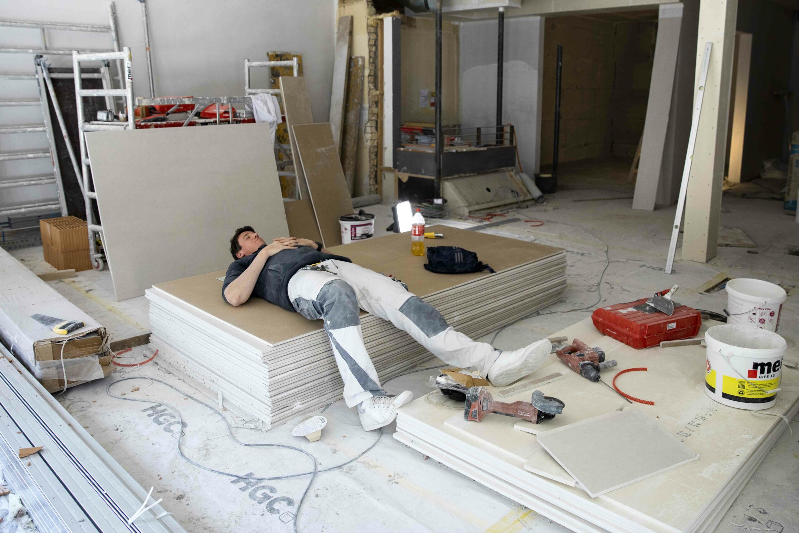 SCHWEIZ CORONAVIRUS BAUSTELLE