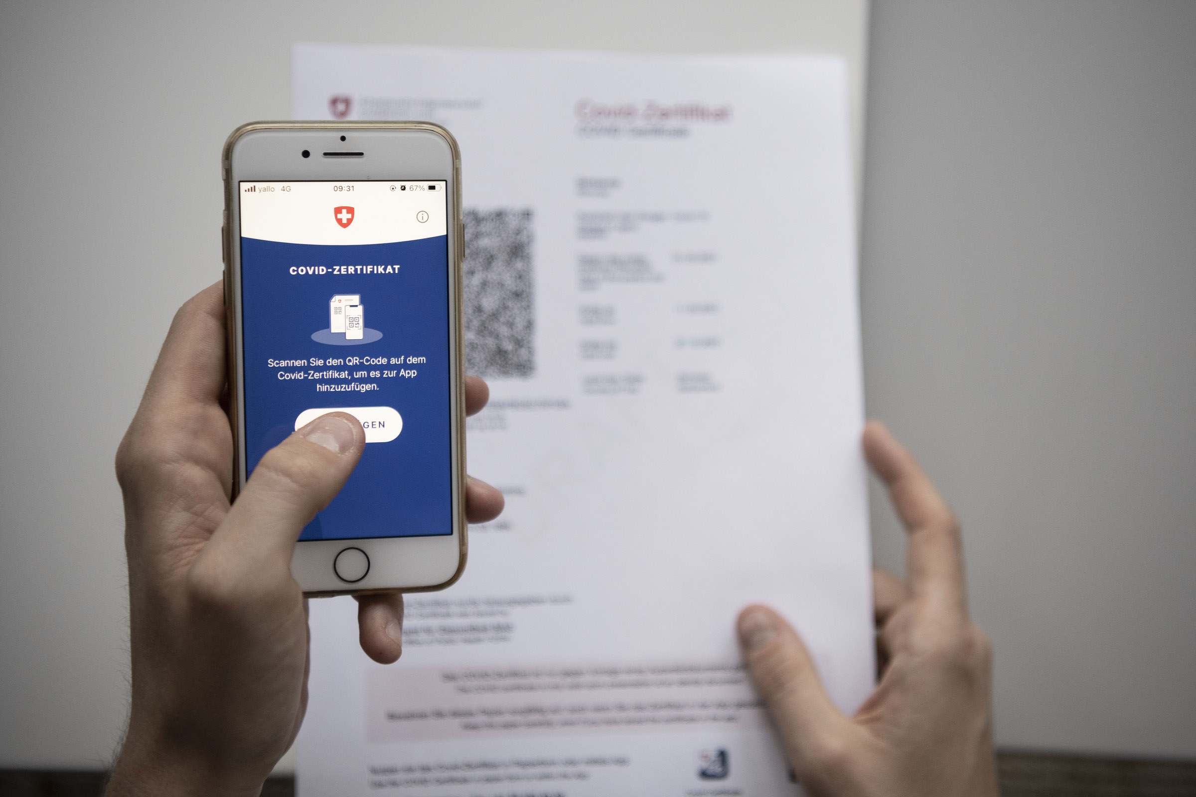 CORONA-ZERTIFIKAT, COVID-ZERTIFIKAT, APP, COVID-19-TESTERGEBNISSE, QR-CODE, IMPFZERTIFIKAT, CORONAVIRUS, COVID-19, COVID 19, DEUTSCH, DEUTSCHES, AUF DEUTSCH,