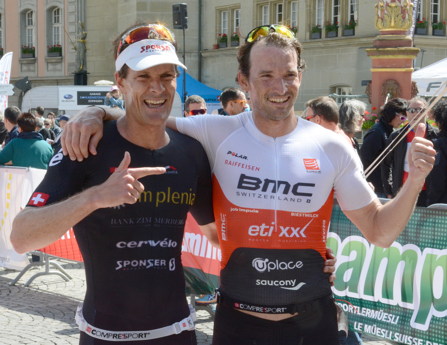 Duathlon
Intervall Duathlon Zofingen
Ruedi Wild
Ronnie Schildknecht
Mai 2017