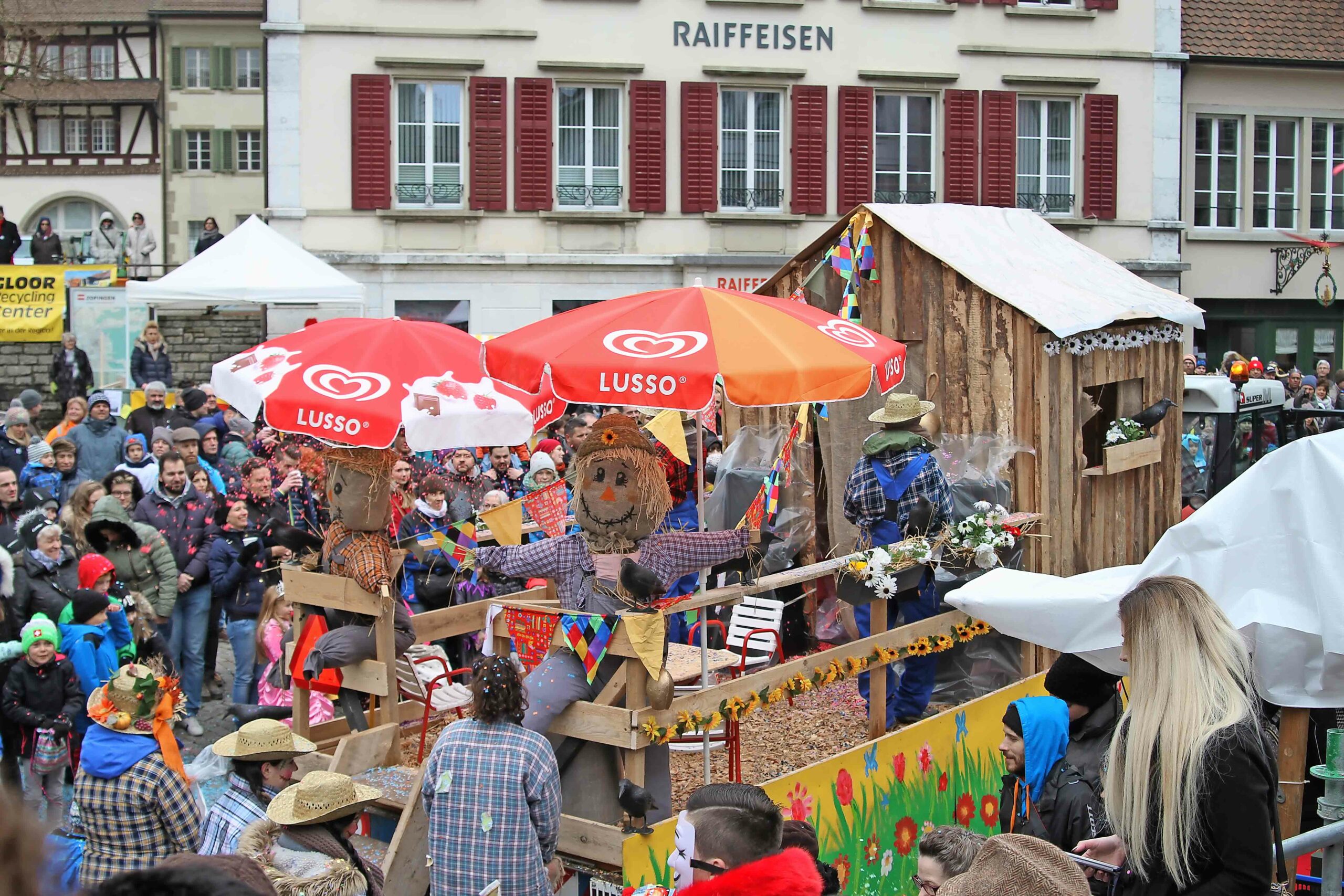 Fasnachtsumzug in Zofingen 2018.
