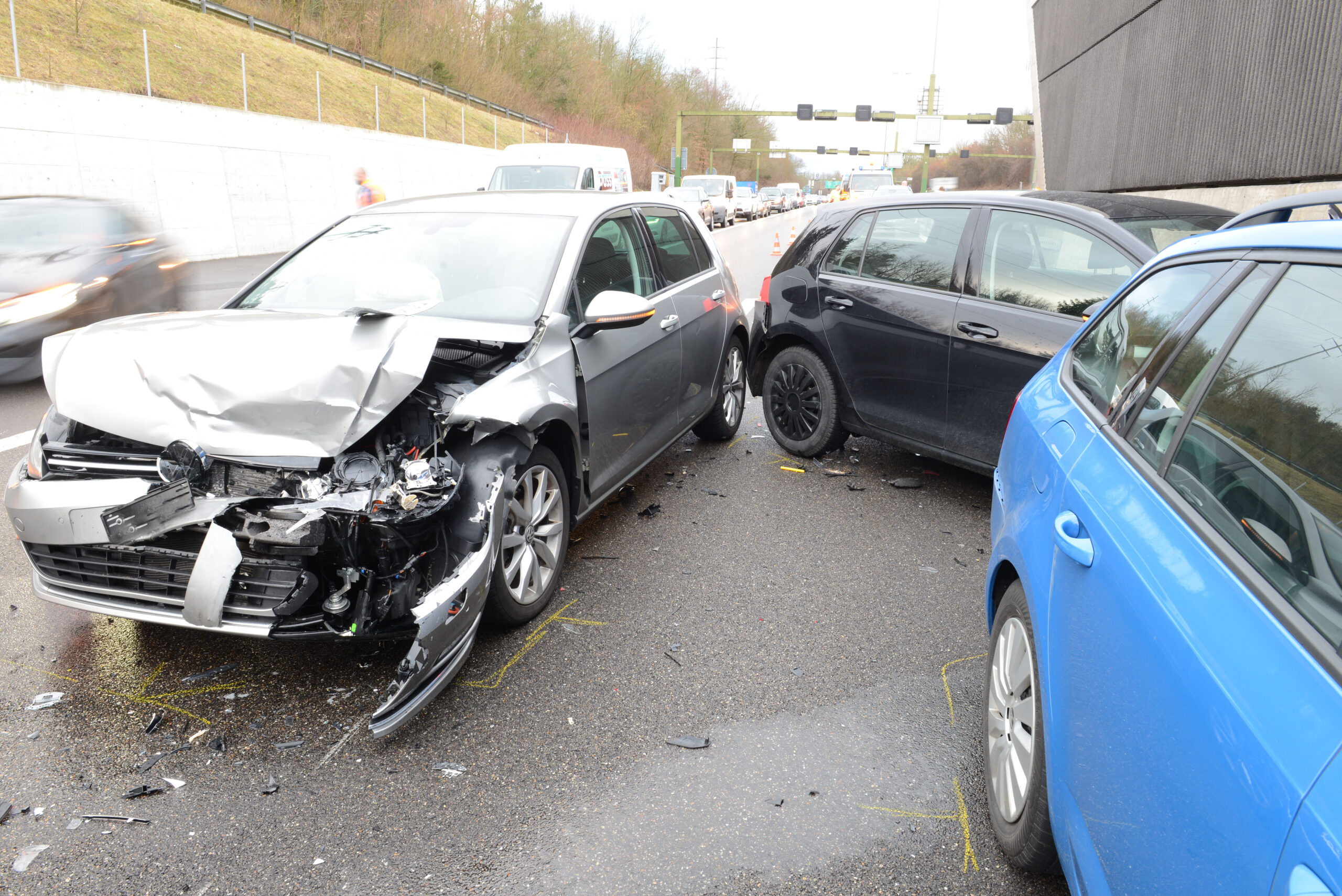 Ebikon2 Unfall in Ebikon (Bild: Kapo LU)