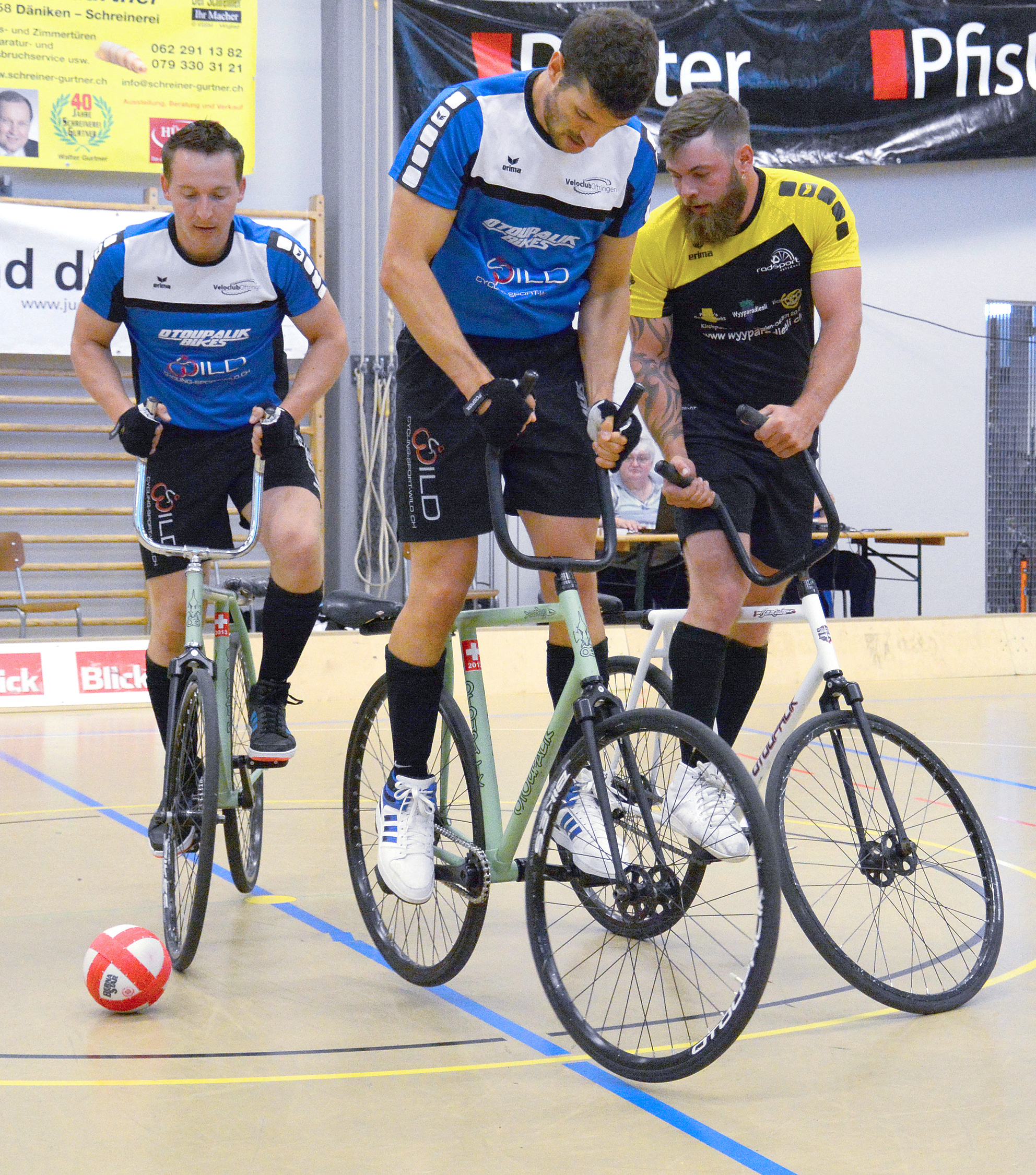 Radball
GP Oftringen
Andreas Zaugg Rafael Stadelmann
September 2017