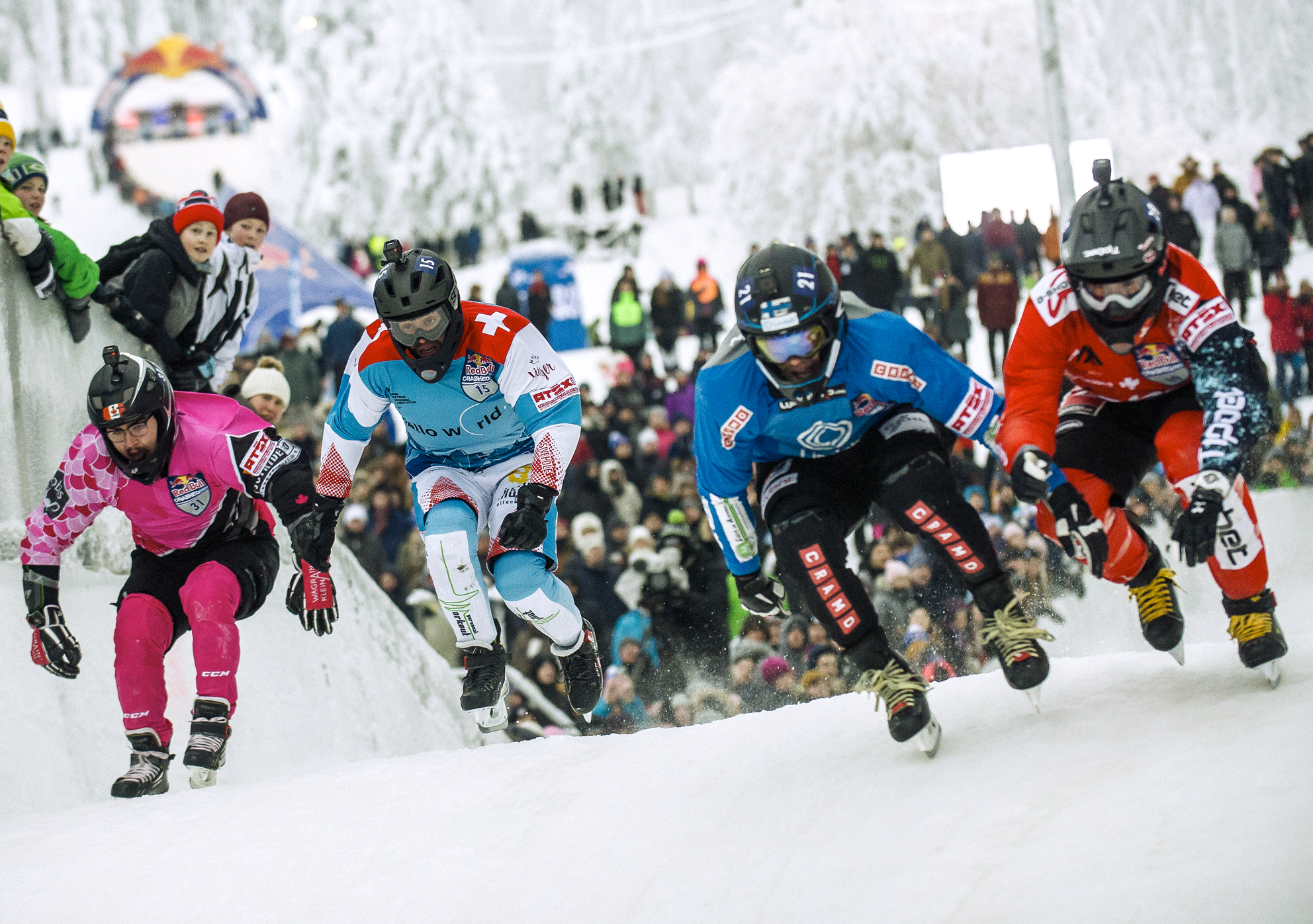 John Fisher (CAN), Patrik Merz (SUI), Kilian Braun (SUI), Antti Tolvanen (FIN)