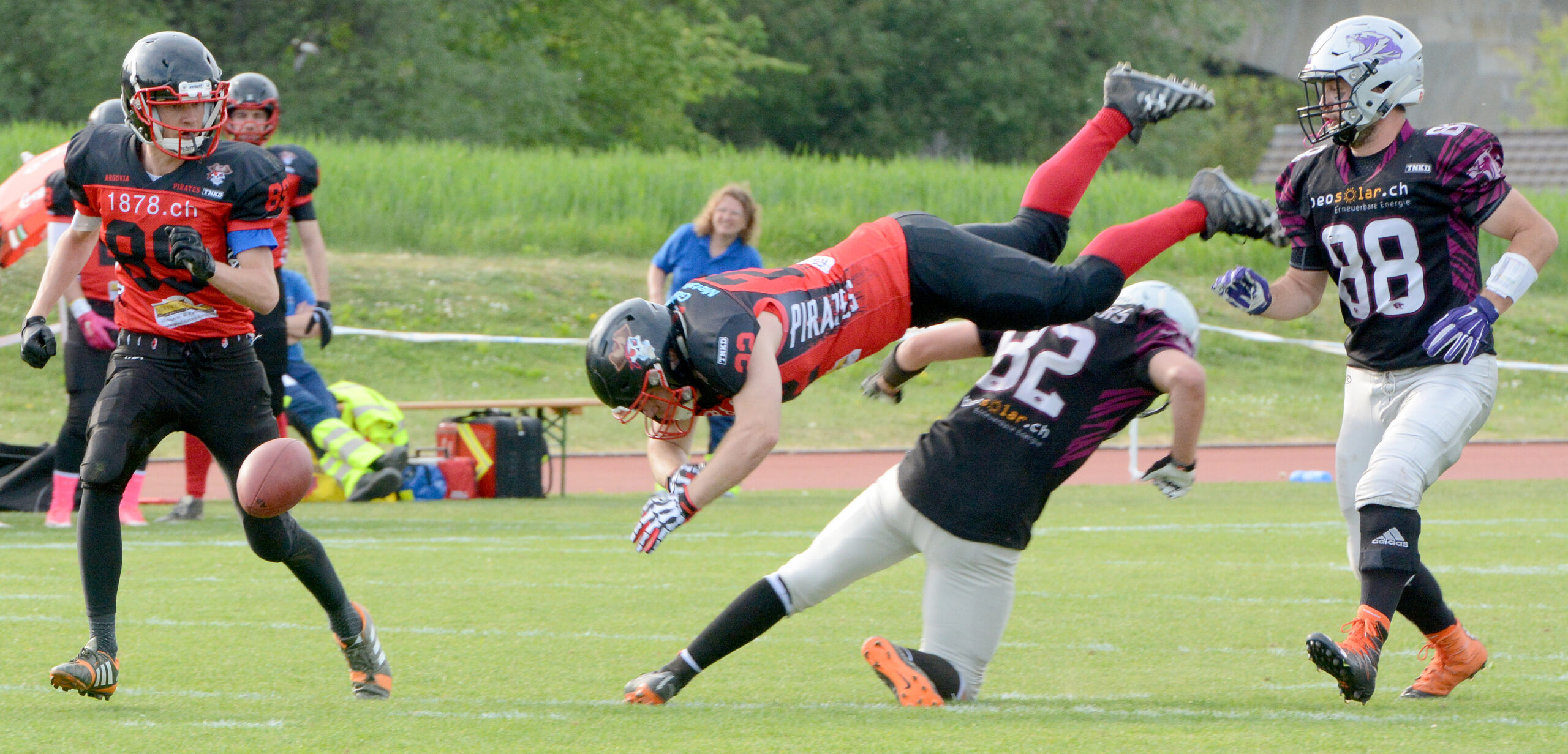 American Football
Argovia Pirates - Thun Tigers
Boris Baumann
April 2018