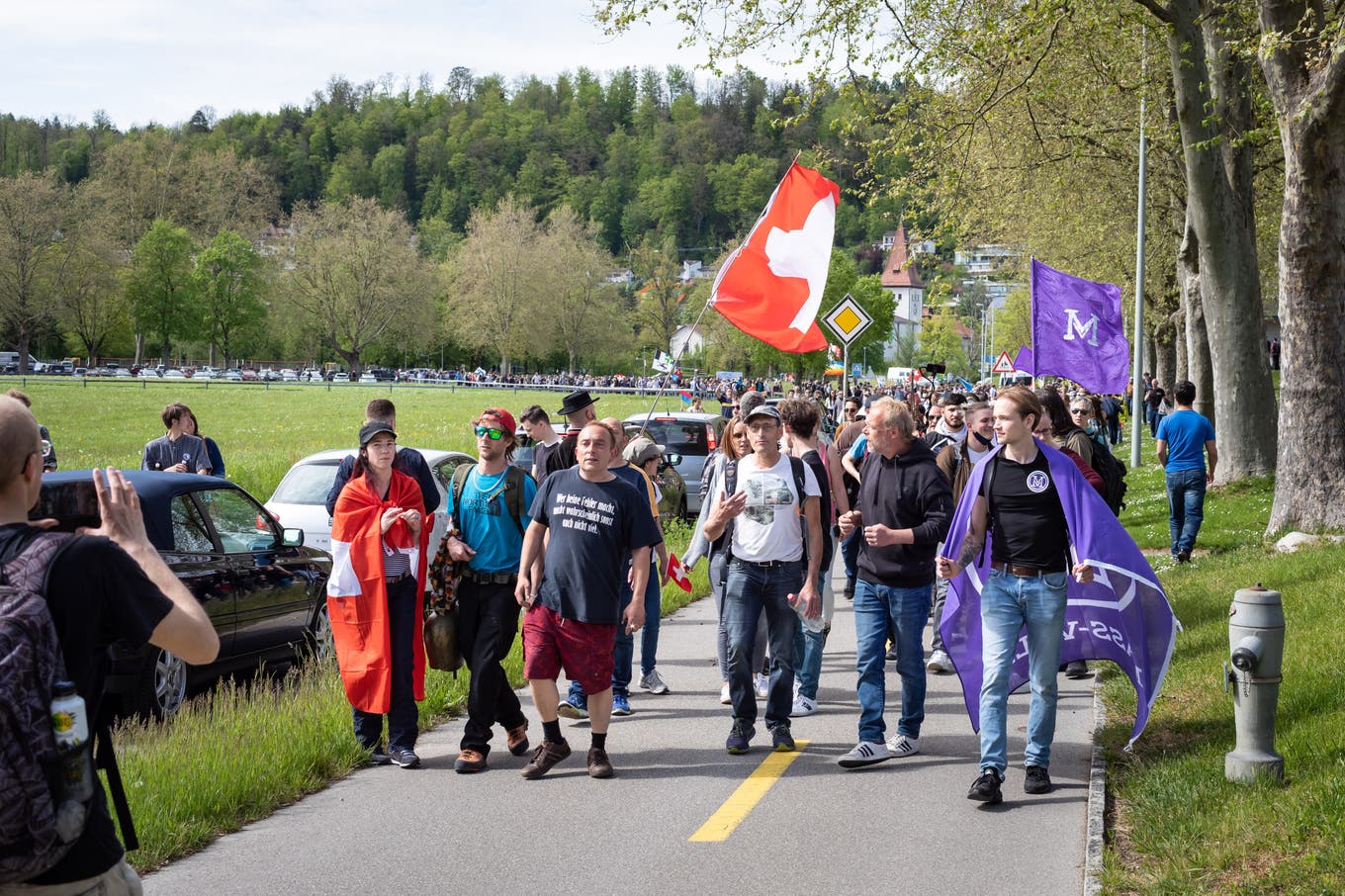 Corona-Demo-Aarau